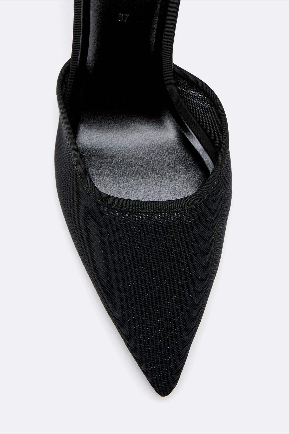Stradivarius  File topuklu ayakkabı - Görsel 5