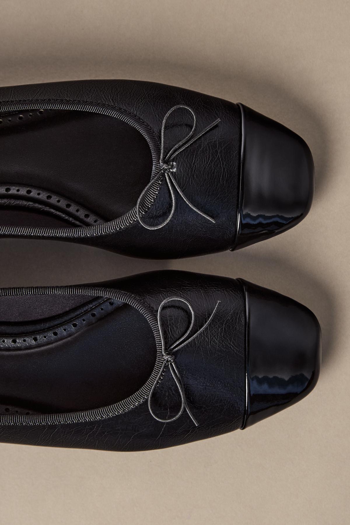 Stradivarius  Fiyonk burunlu babet - Görsel 6