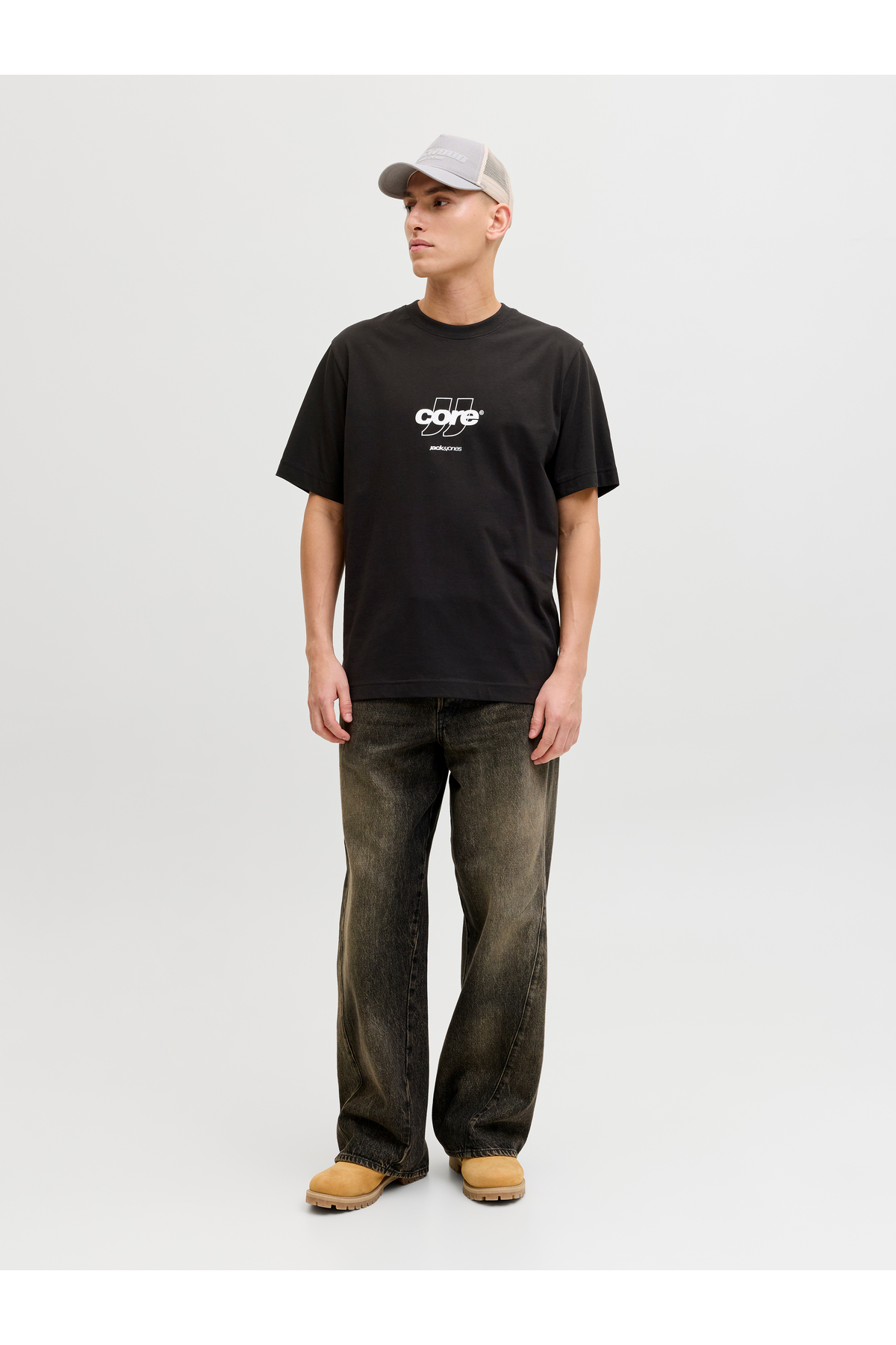 تیشرت مردانه طرح دار آستین کوتاه | جک اند جونز Jack & Jones 12289868 - تصویر 2