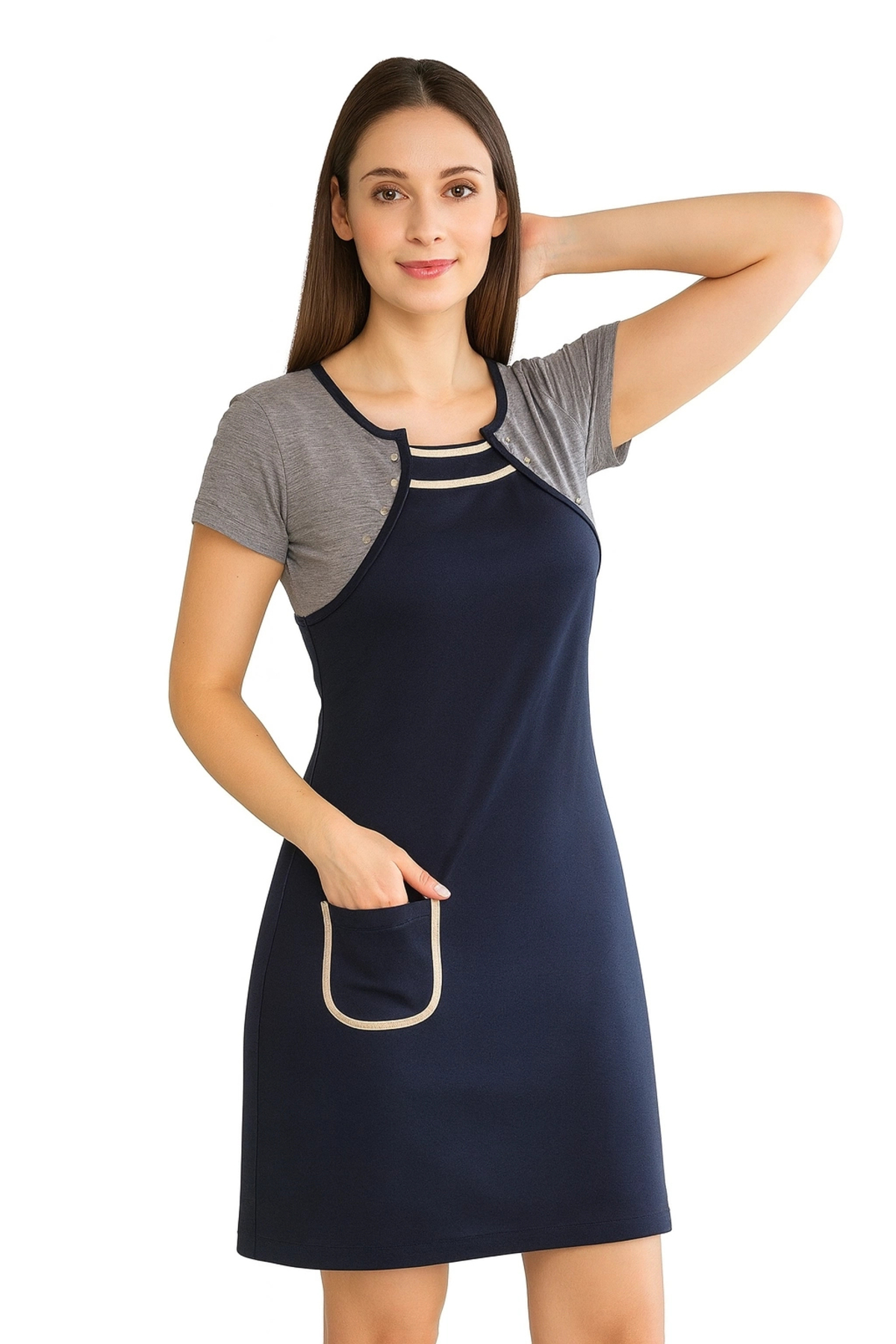 Genel Markalar Berrak Kadın Klasik Modal Sabahlık 2864