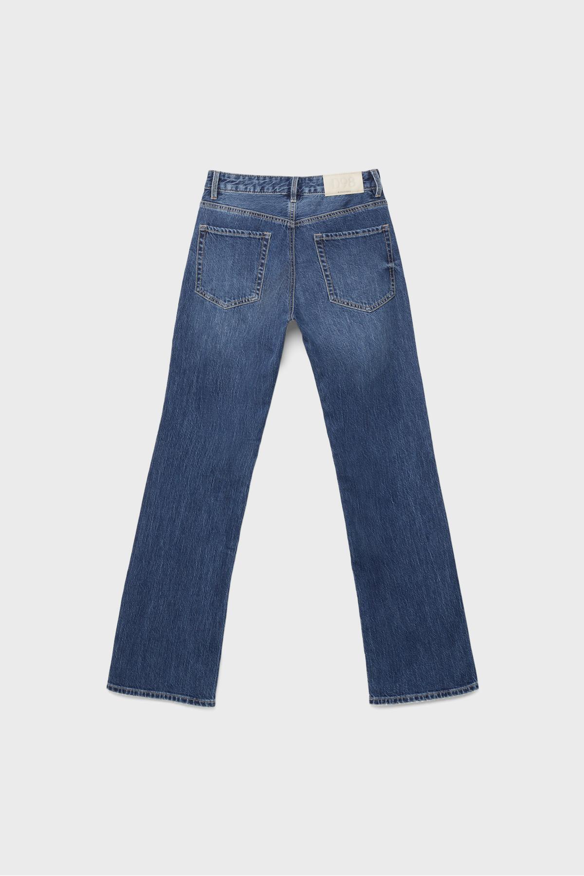 Stradivarius  D98 Straight fit Kot Pantolon - Görsel 7