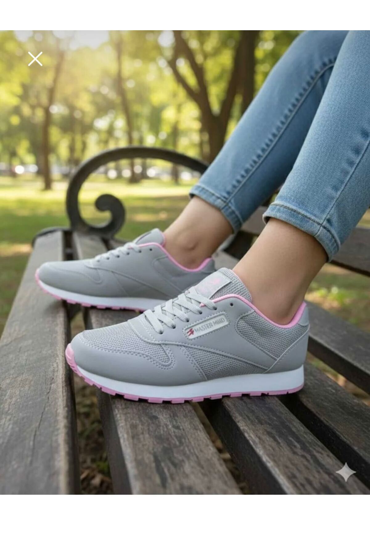 Unisex Spor Ayakkabı Günlük Rahat Ve Esnek — خاکستری 011MDL — تصویر 2 از 7