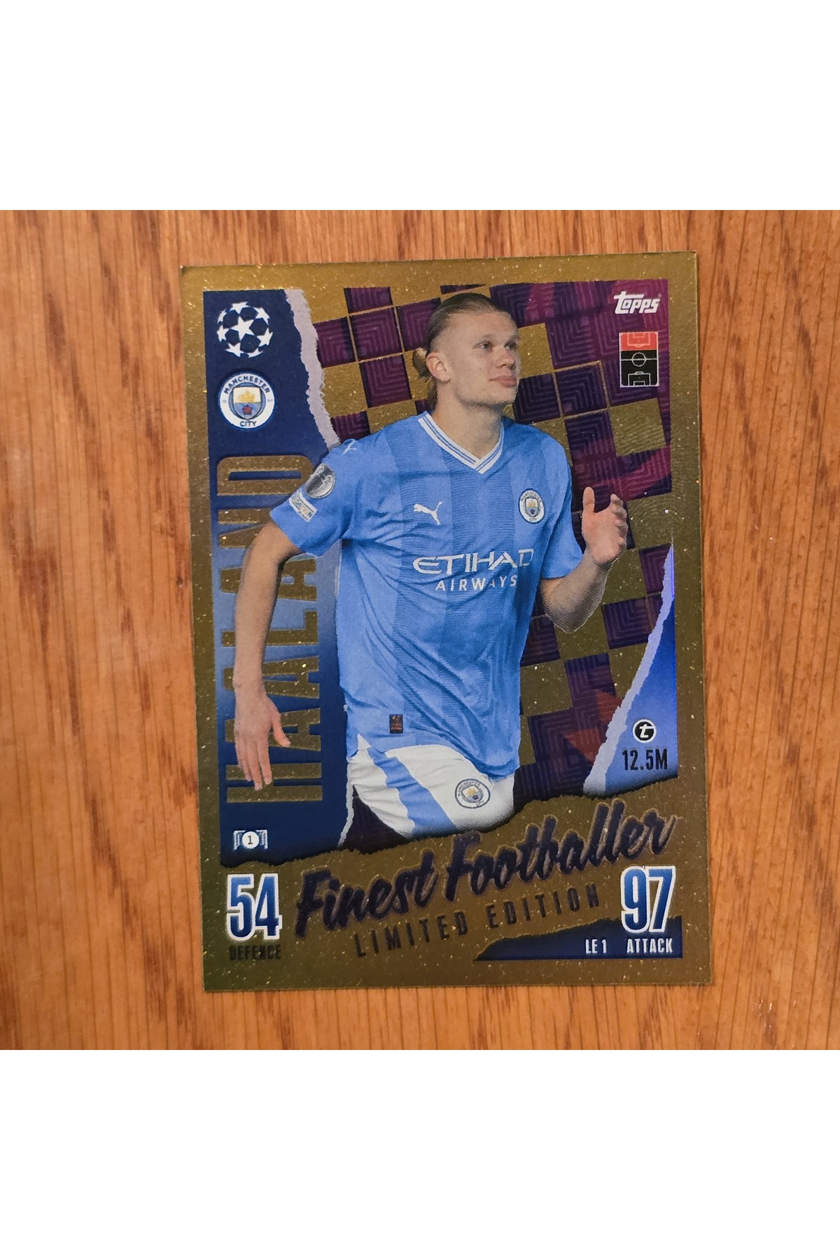 Panini Topps Erling Haaland Finest Footballer Limited Edition Oyun