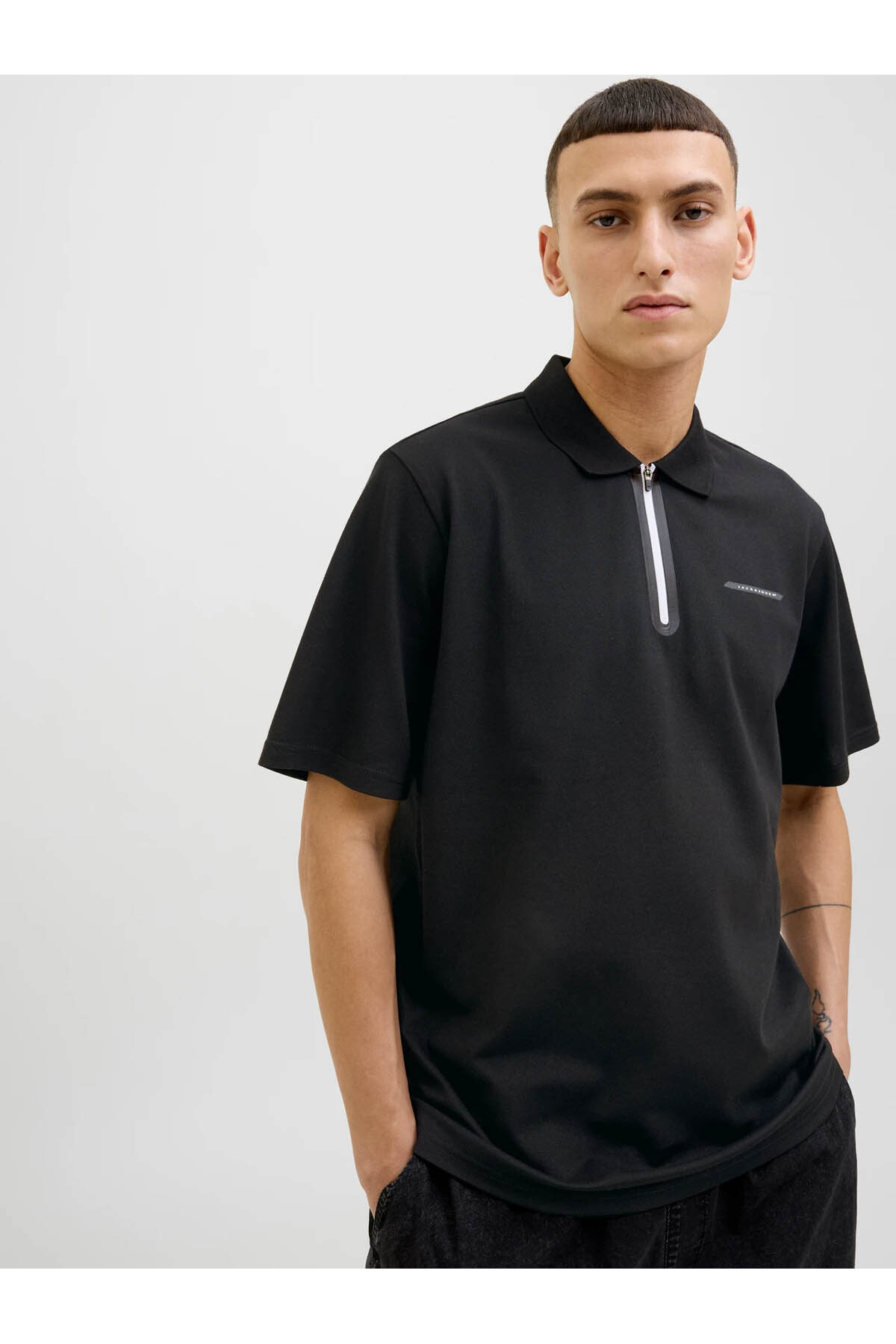 تیشرت یقه پلو مردانه راسته آستین کوتاه | جک اند جونز Jack & Jones 12273127 - تصویر 7