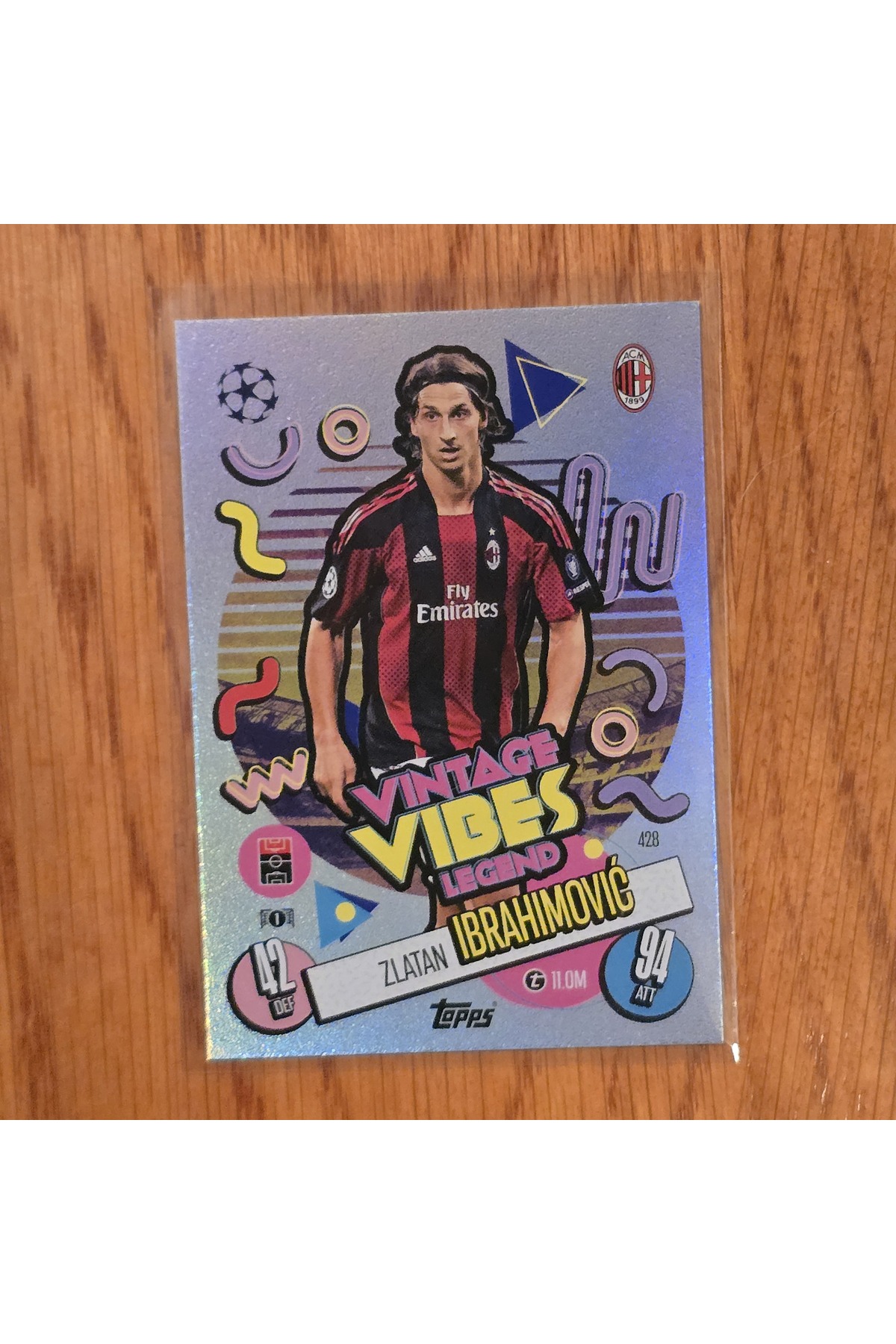 Topps Zlatan Ibrahimovic Vintage Vibes Legend Oyun Kartı - Fiyatı