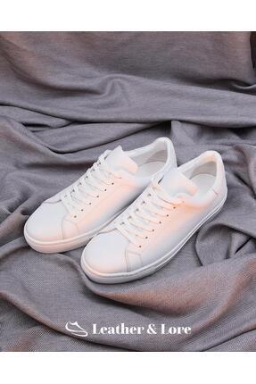 LEAHTER LORE LEATHER LORE HAKİKİ DERİ BEYAZ-SİYAH-GRİ