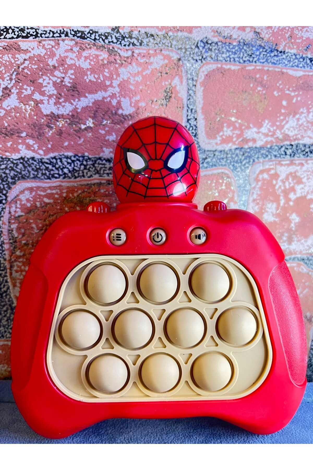 pusulakids SPİDER-MAN ÖRÜMCEK ADAM IŞIKLI ELEKTRONİK POPİT EĞİTİCİ