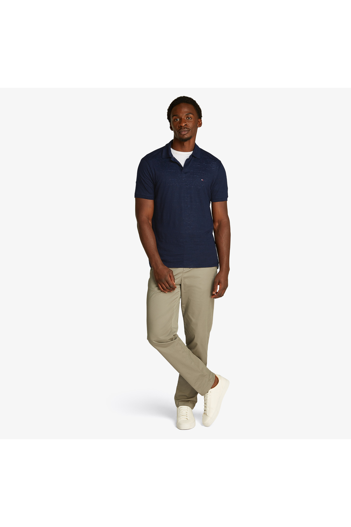 پولوشرت مردانه یقه پلو | تامی هیلفیگر Tommy Hilfiger MW0MW38476 BD - تصویر 2