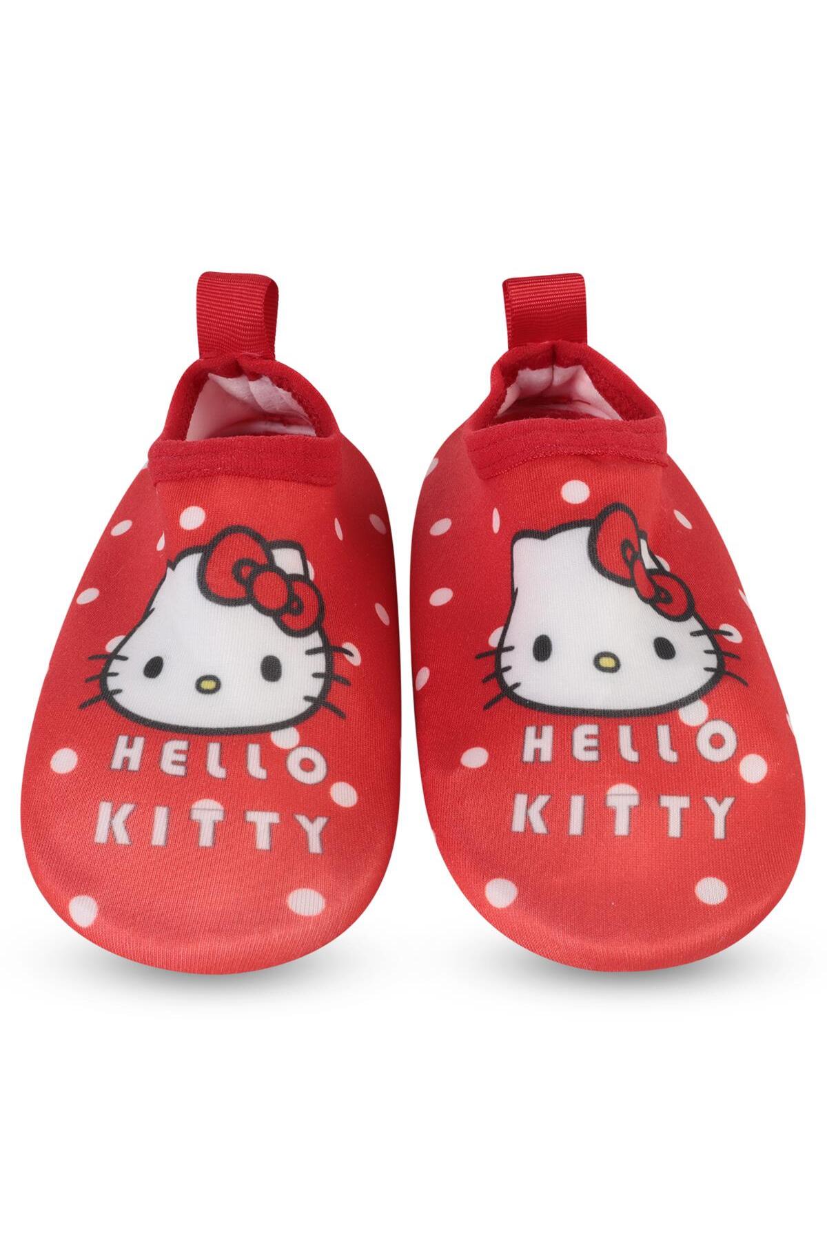 Hello Kitty Baskılı Tabanlı 21-25 Numara Deniz Ayakkabısı
