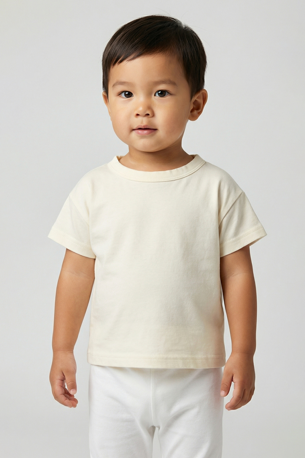 Abruzzo 2'li Set Pamuklu Bebek Tişört Kısa Kollu Rahat Kalıp 0-3 Yaş fotoğrafı 2 (önizleme)