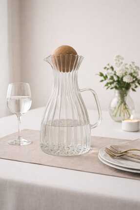 RASHA COLLECTION Mantar Kapaklı Sürahi