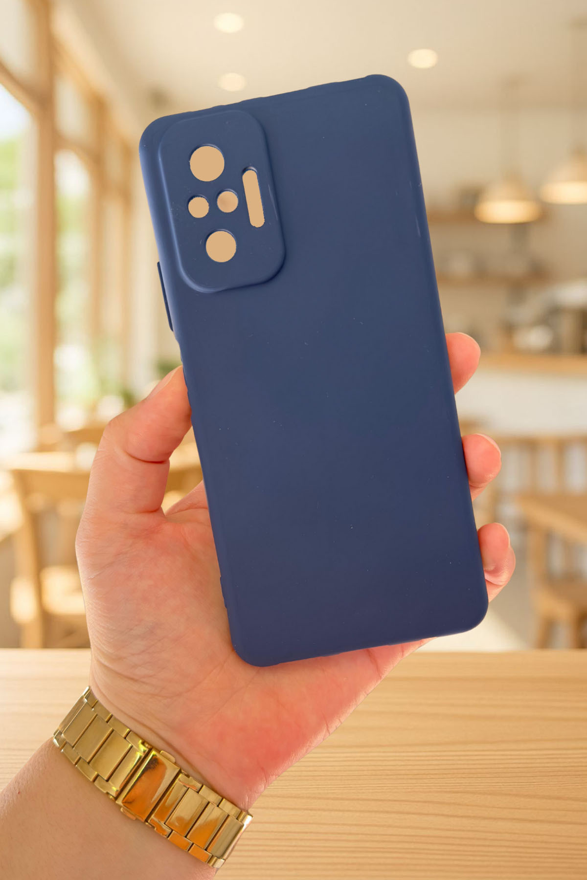 Redmi Note 10 Pro Compatible Silicone Shock Absorber Classic Shielded Rubber Case