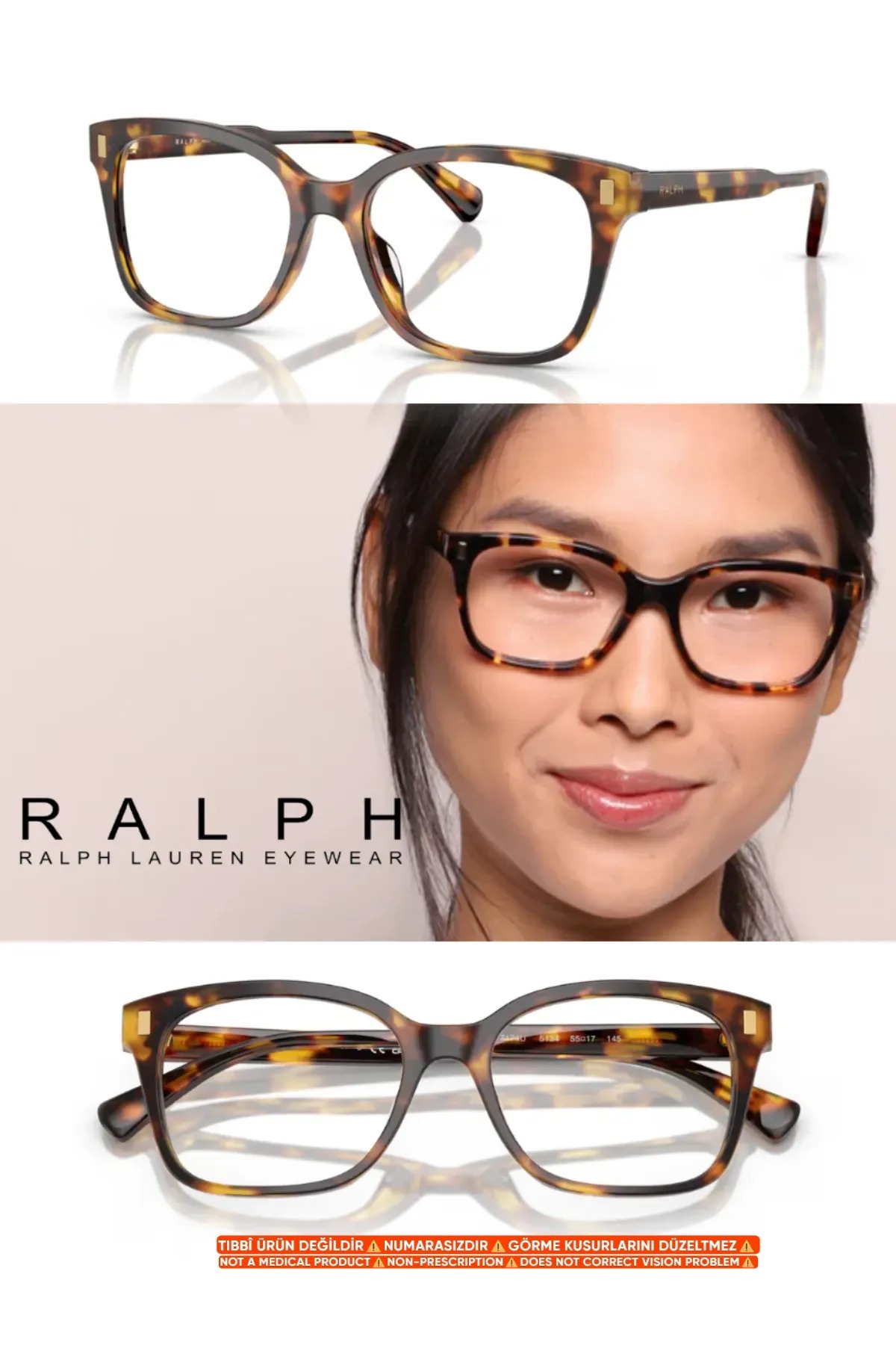 Ralph Lauren RA7174U 5134 53-17 145 + Premium Blue Light