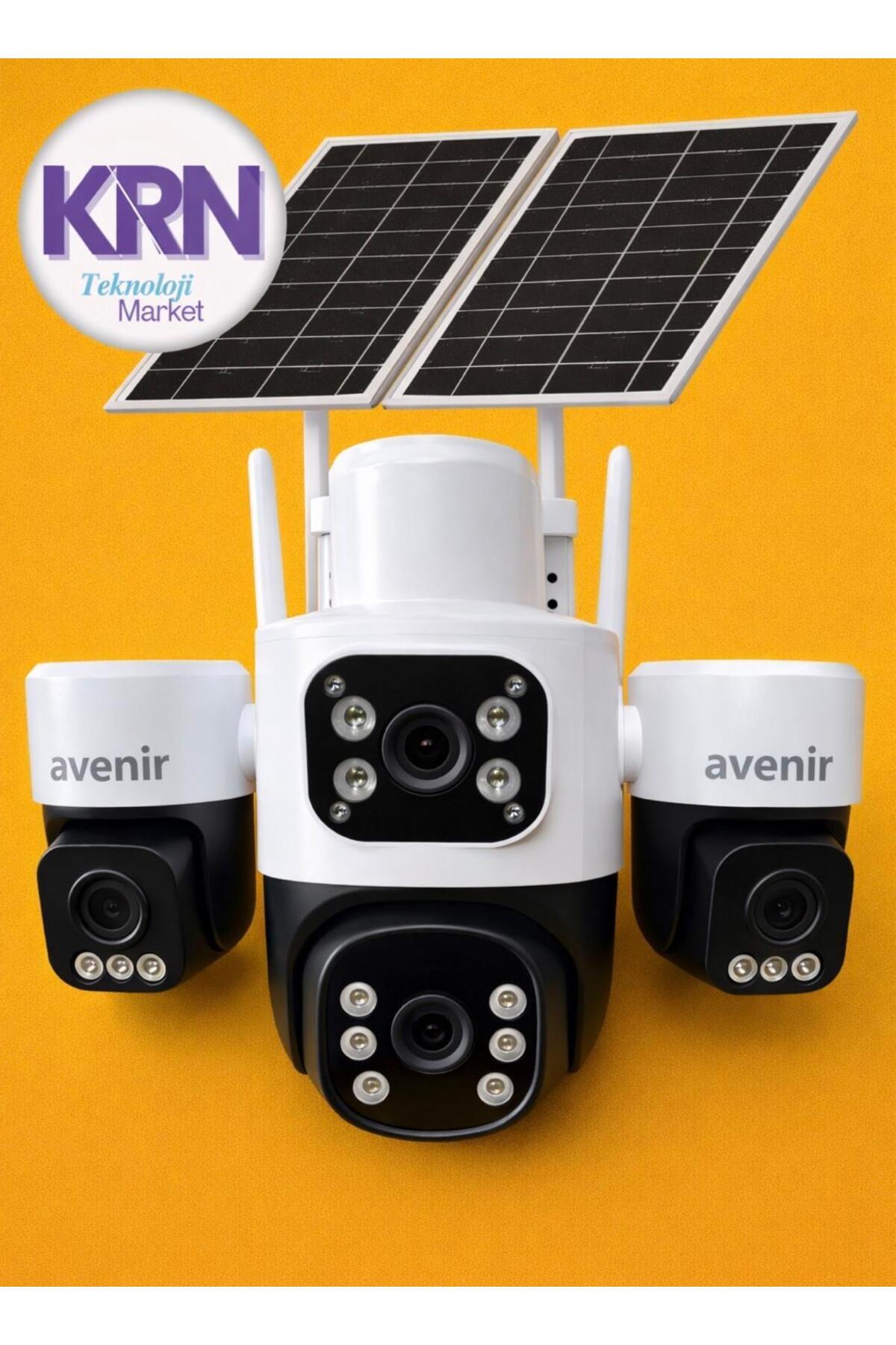 Avenir KRNTECH AS-S446G PTZ DOME KAMERA 12MP 4 KAMERALI ÇİFT