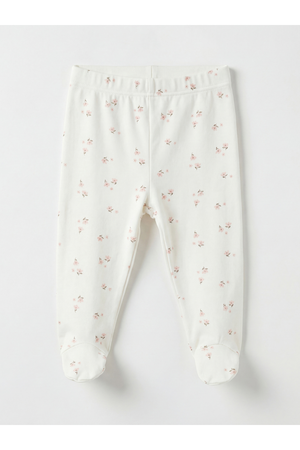 LC Waikiki GiyÇık Store den Ekru Beli Lastikli Kız Bebek Patikli Eşofman Altı 2'li fotoğrafı 2 (önizleme)