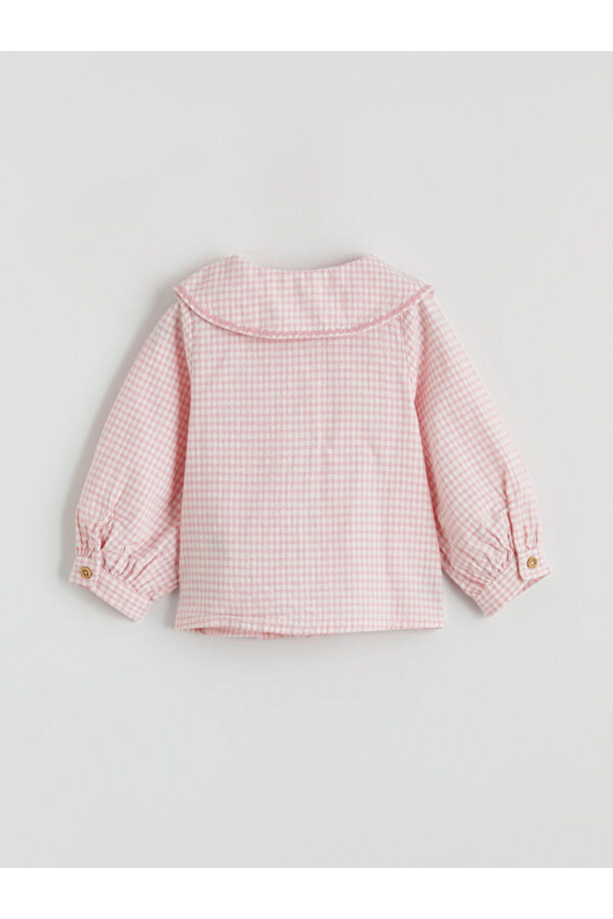 LC Waikiki Freezen Store'dan I Bebe Roba Yaka Kız Bebek Gömlek fotoğrafı 3 (önizleme)