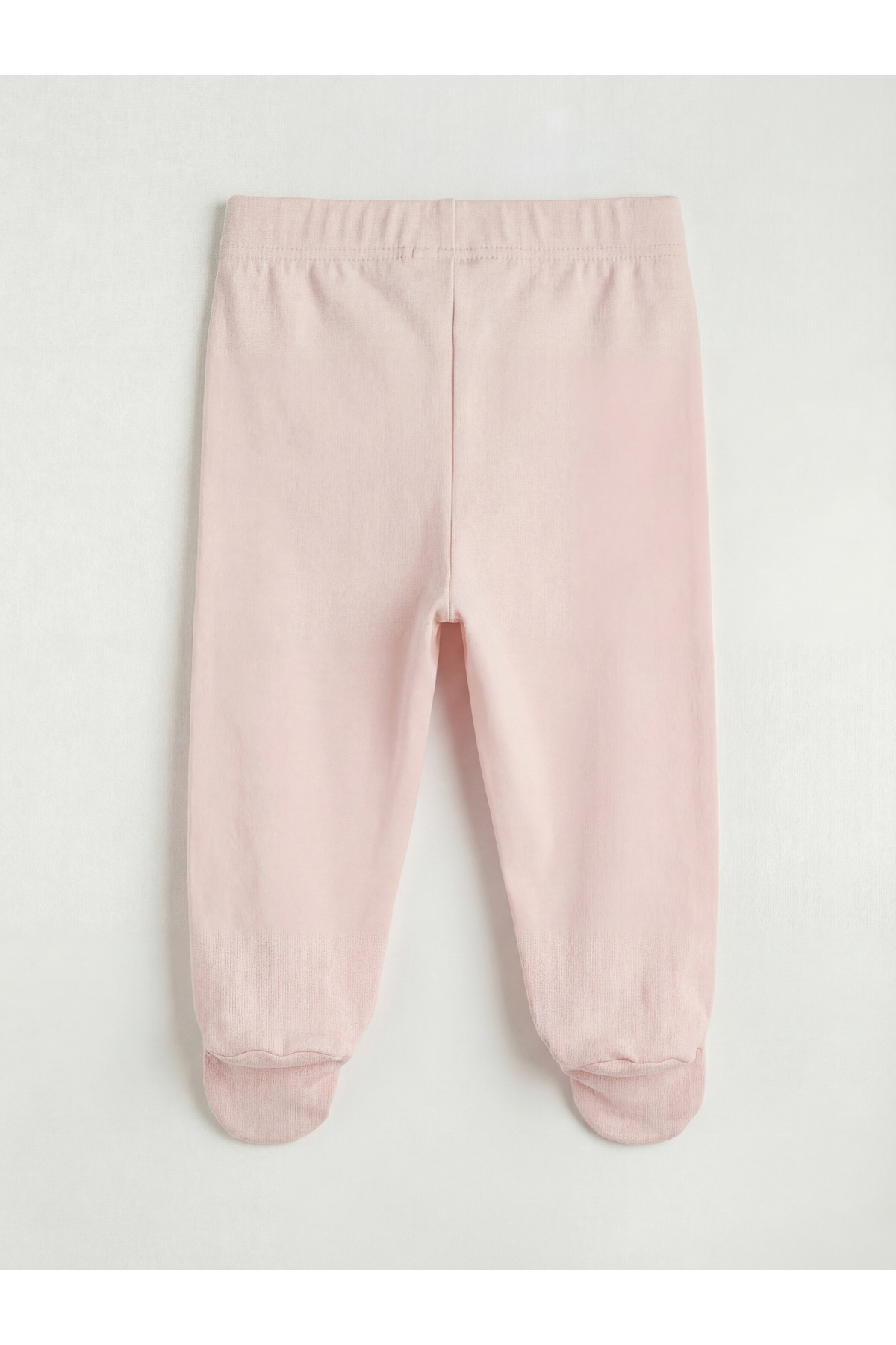 LC Waikiki GiyÇık Store den Ekru Beli Lastikli Kız Bebek Patikli Eşofman Altı 2'li fotoğrafı 4 (önizleme)