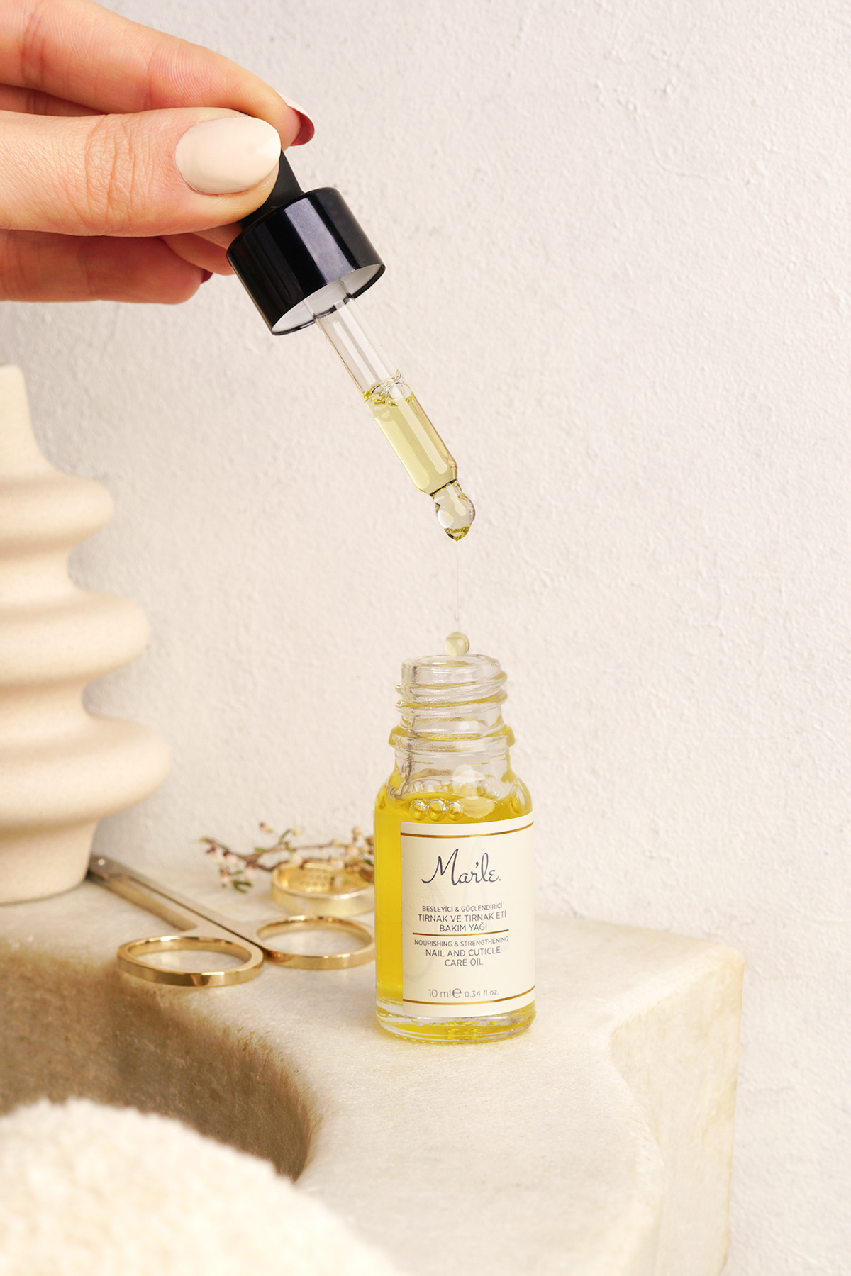 ست مراقبت از ناخن ۱۰۰٪ طبیعی مغذی و تقویت‌کننده Mar'le — 8683574400128 — تصویر 7 از 8