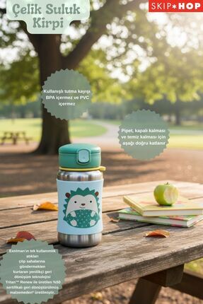 Skip Hop Zoo Paslanmaz Çelik Suluk Kirpi