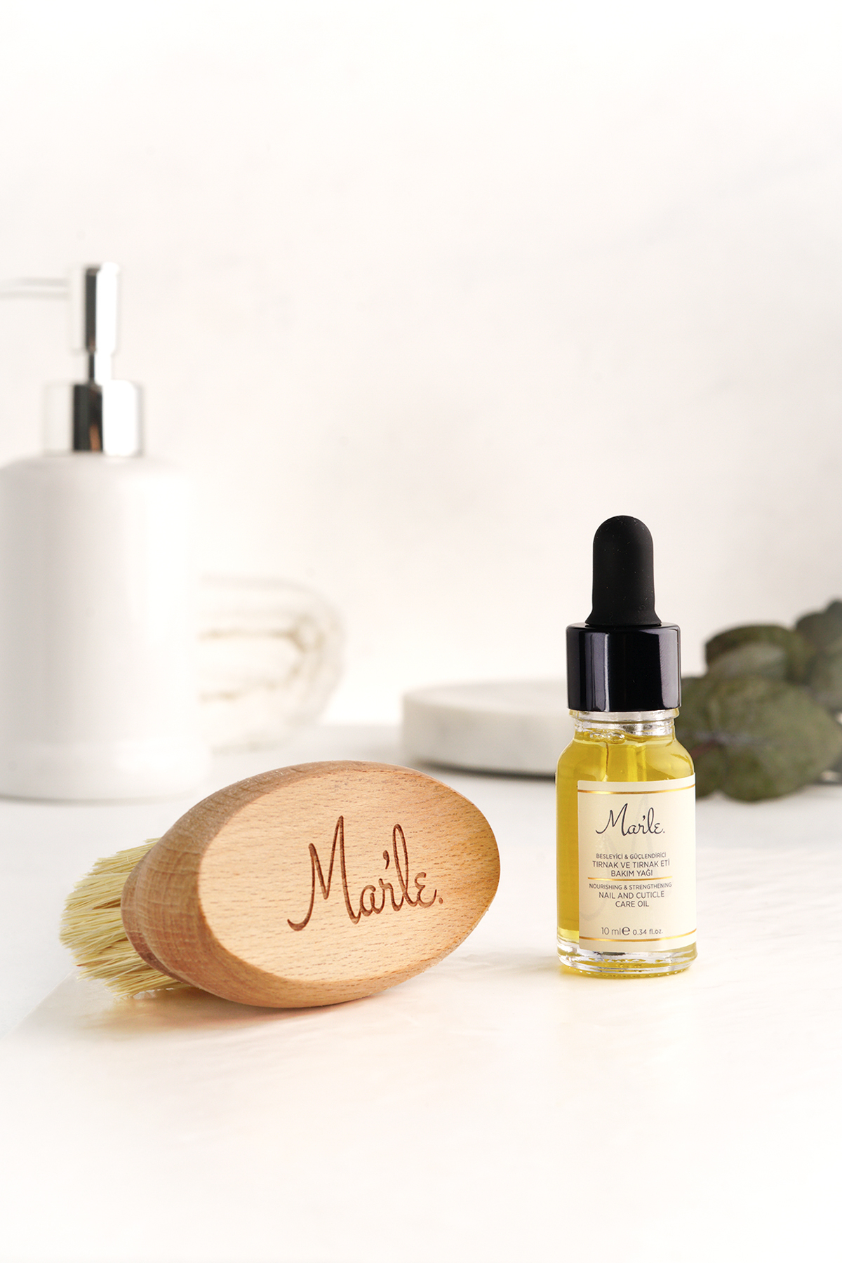 ست مراقبت از ناخن ۱۰۰٪ طبیعی مغذی و تقویت‌کننده Mar'le — 8683574400128 — تصویر 6 از 8