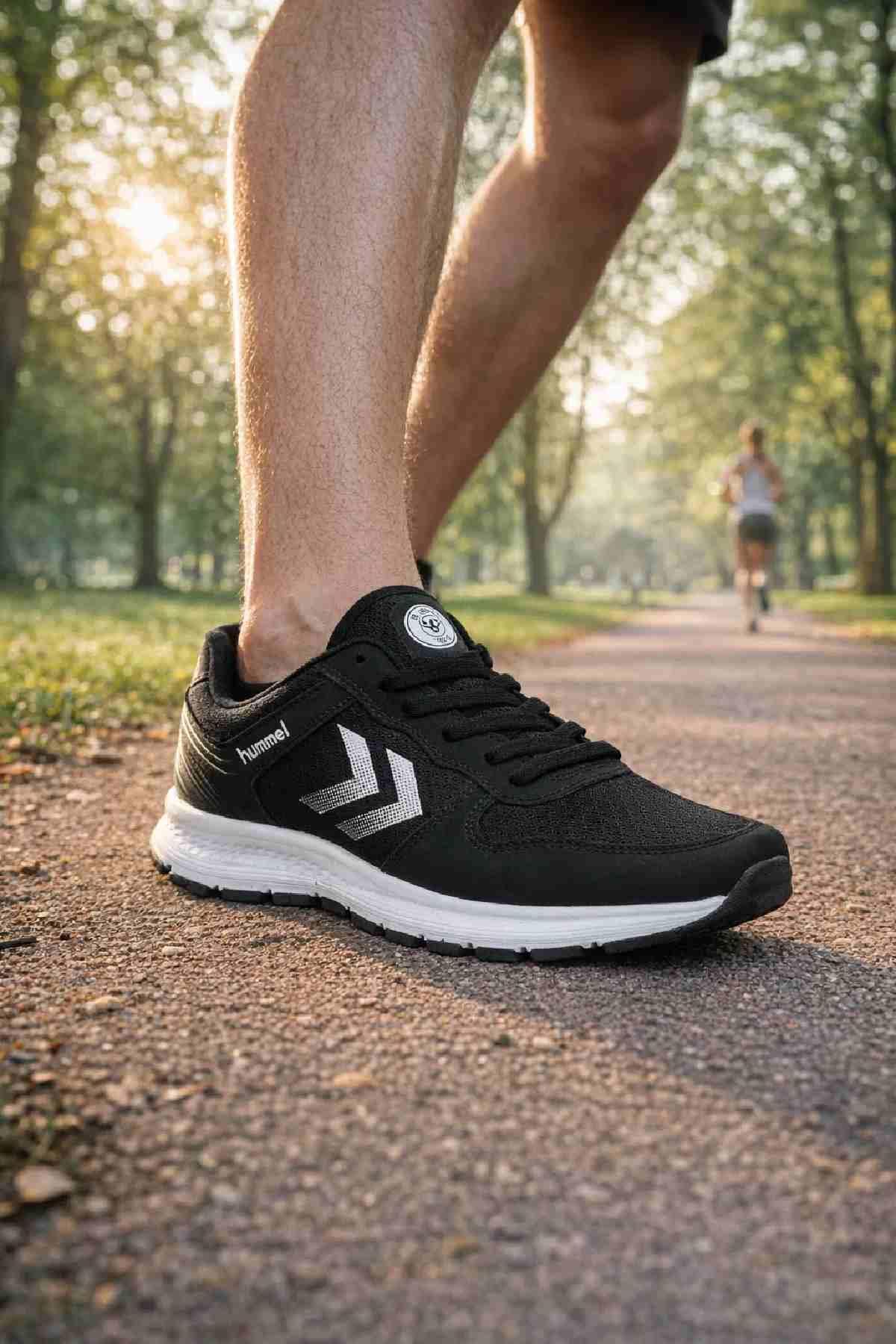 hummel  Porter 207900-2001 Unisex Siyah Spor Ayakkabı - Görsel 4