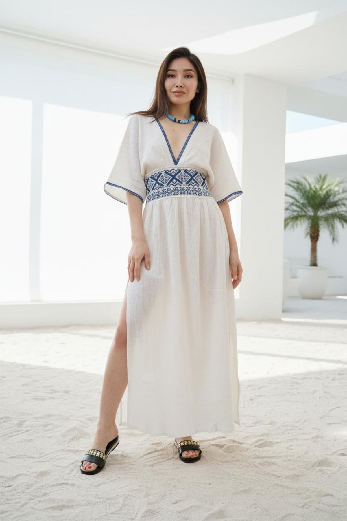 Firüze Şile Cloth Dress