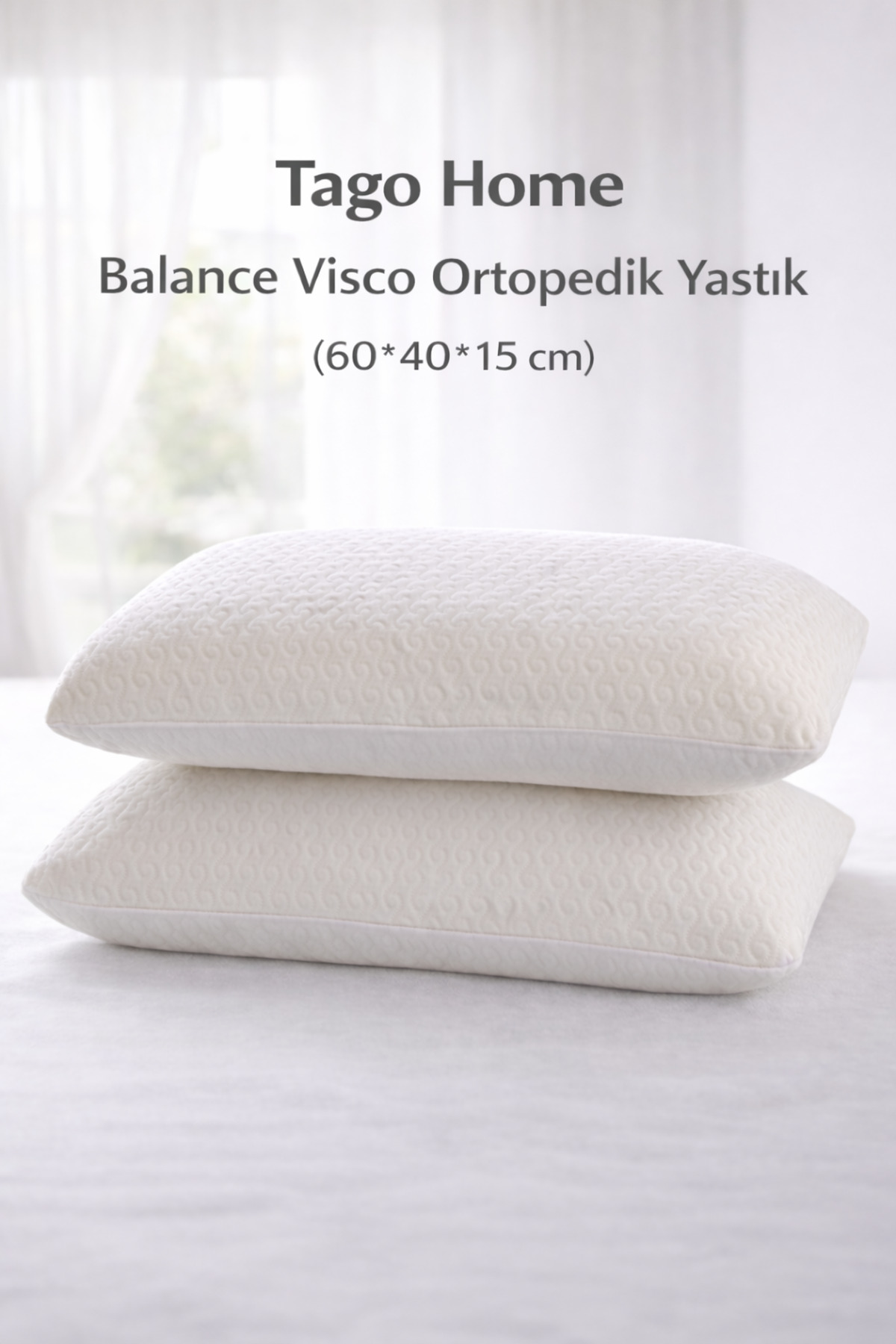 Balance Visco Orthopedic Pillow (60*40*15 cm)