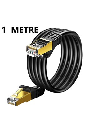 Aırstorr Airstorr CAT7 1-Metre kablo Ethernet Kablosu 10Gbps Premium İnternet...