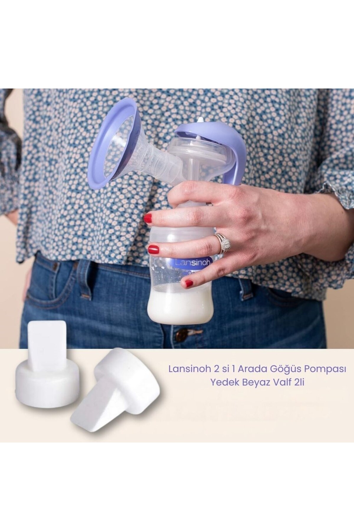 Supervac Elektrikli Göğüs Pompaları ile Uyumlu Yedek Valf 17x21mm fotoğrafı 3 (önizleme)