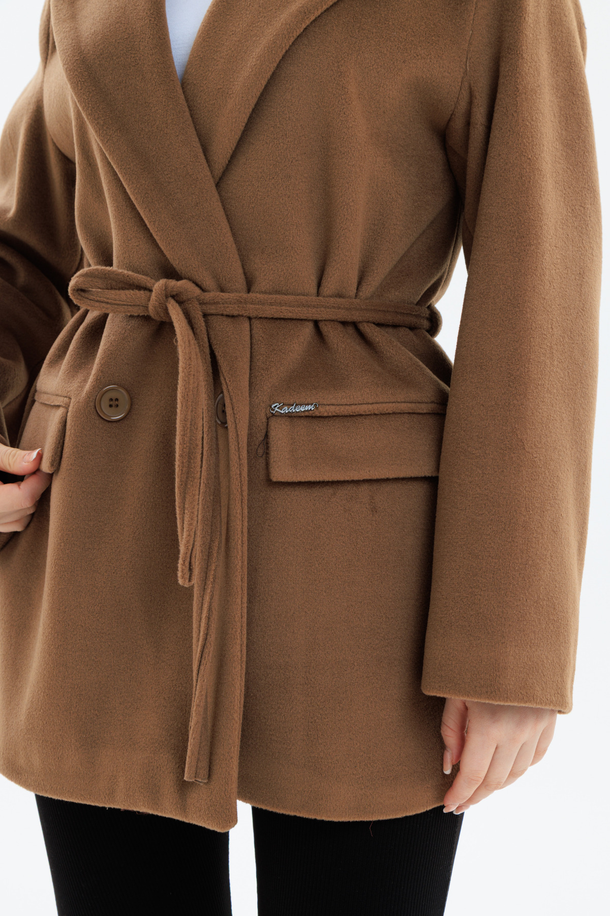 KADEEM  Berin Moscox Kaşe Ceket - 7002 - Görsel 5