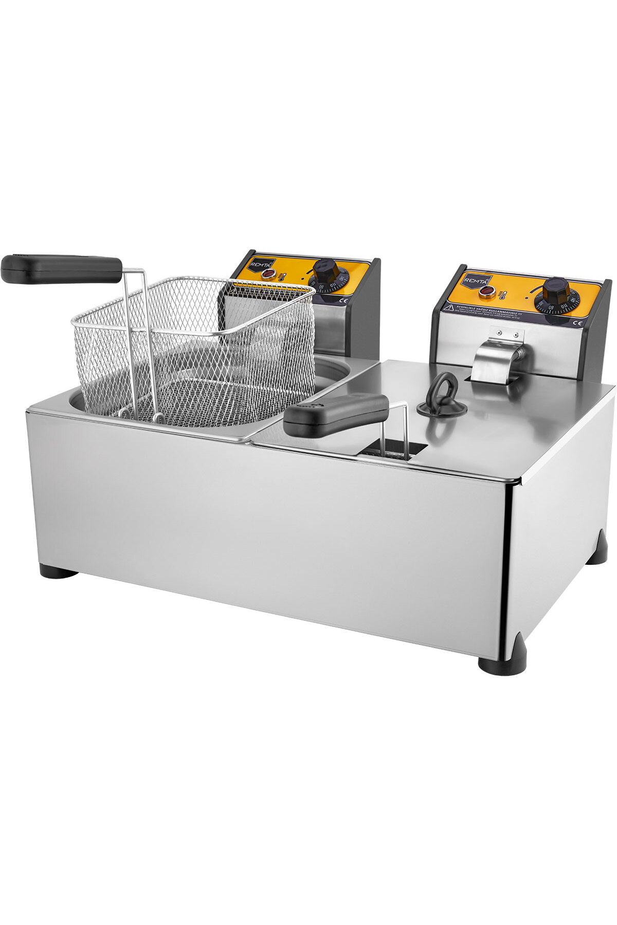 Remta 5+5 lt Elektrikli Fritöz Airfryer