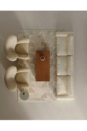 Halispecial Forvia-Krem-Bej-Gri-Akrilik-Salon,Oturma Odası-Halı–Robot Süpürge...