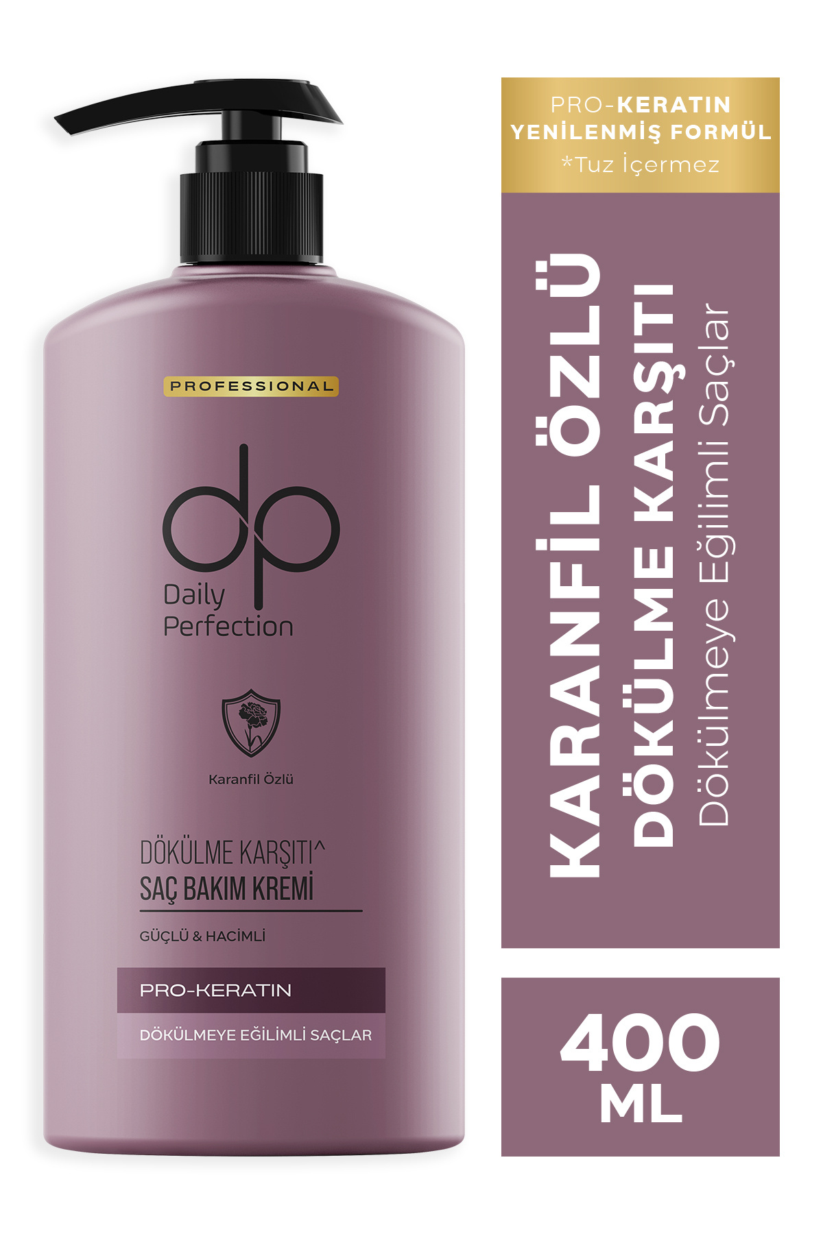 dp Daily Perfection Saç Bakım Kremi Karanfil Özlü 400 ml — 06DK0405