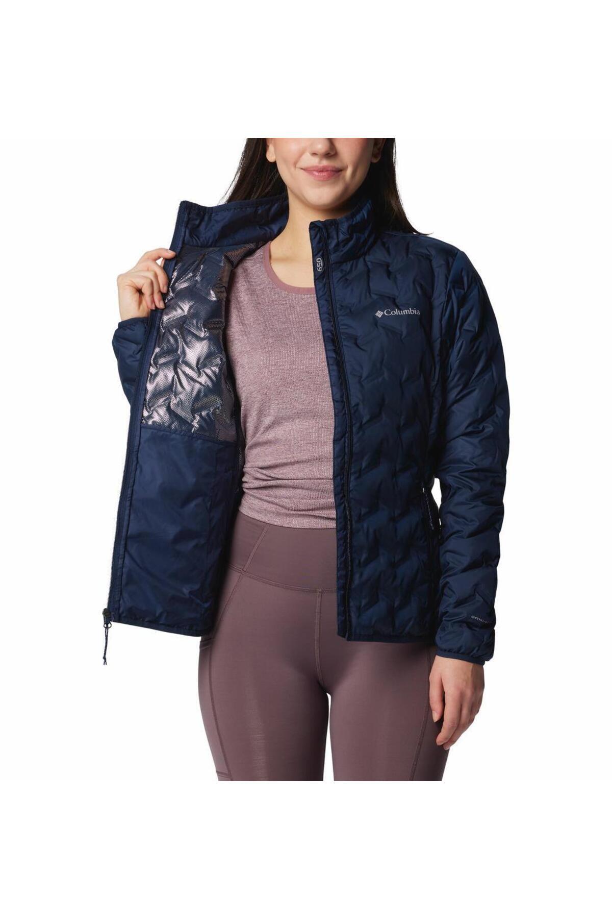 Columbia  Delta Ridge II Down Kadın Kaz Tüyü Mont - Görsel 5