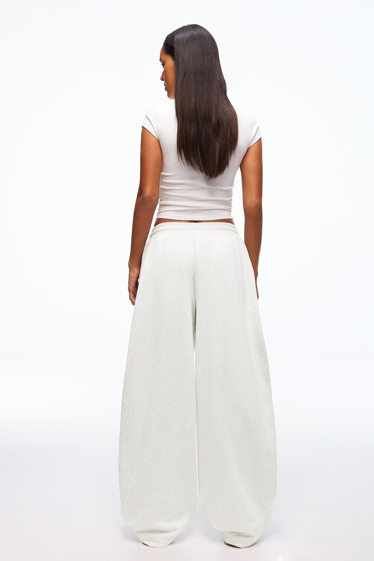 Bershka  Stoperli barrel fit şardonlu eşofman altı - Görsel 5