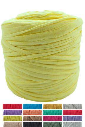 Chibago Sarı 001 Penye Ip Büyük Boy 650 gr 130 Mt Örgü Ipi