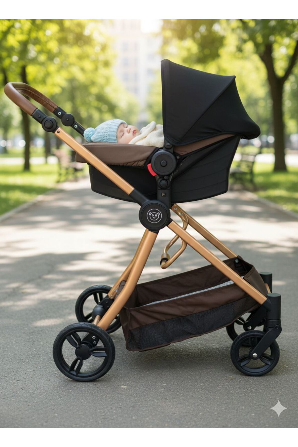 Mamma Force Çift Yönlü 6 in 1 Yeni Nesil Travel Sistem Bebek Arabası fotoğrafı 7 (önizleme)