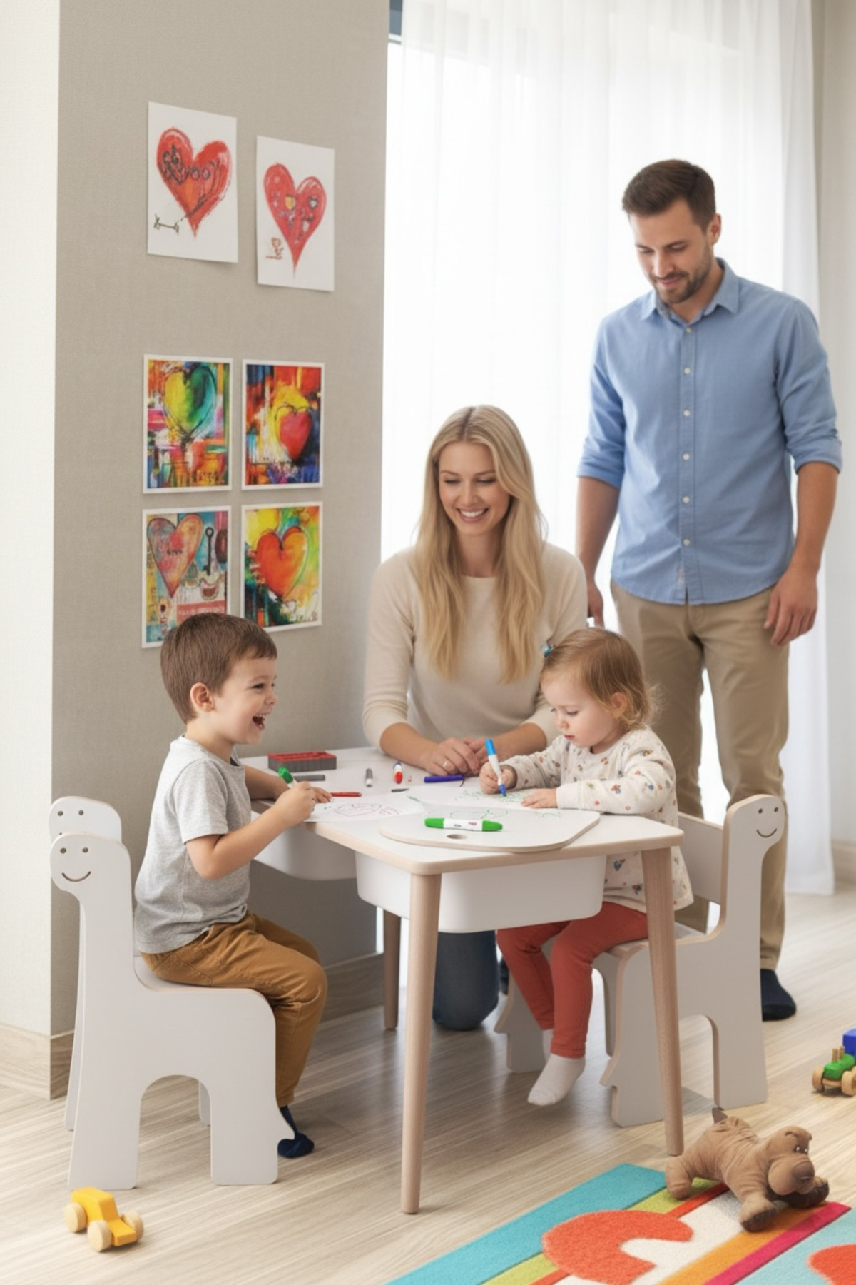 Children's Play Activity Desk Activity Desk