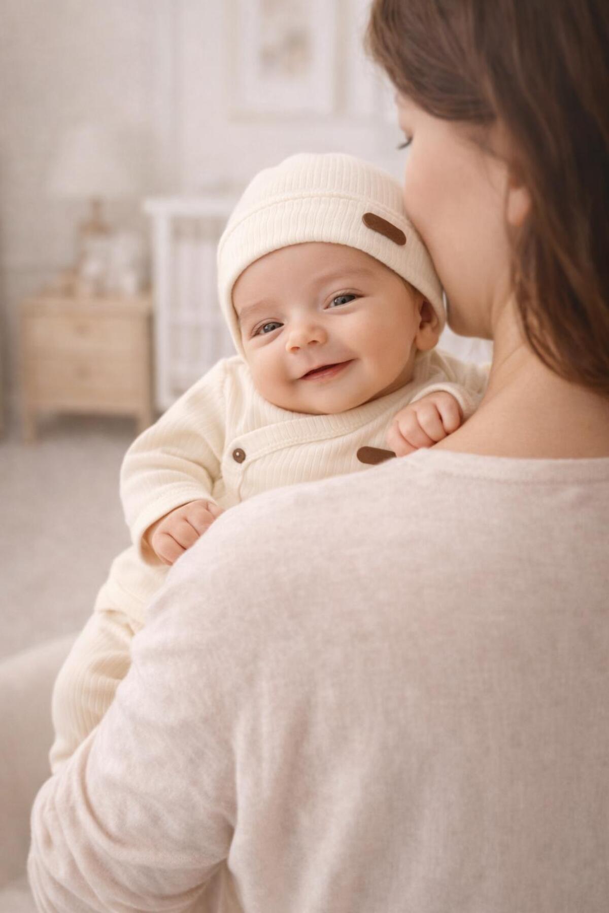 BYS BABY FASHION Mevsimlik 7'Li Pamuklu Yenidoğan Kız Erkek Bebek Hastane Çıkış Seti ( Battaniyeli) fotoğrafı 4 (önizleme)