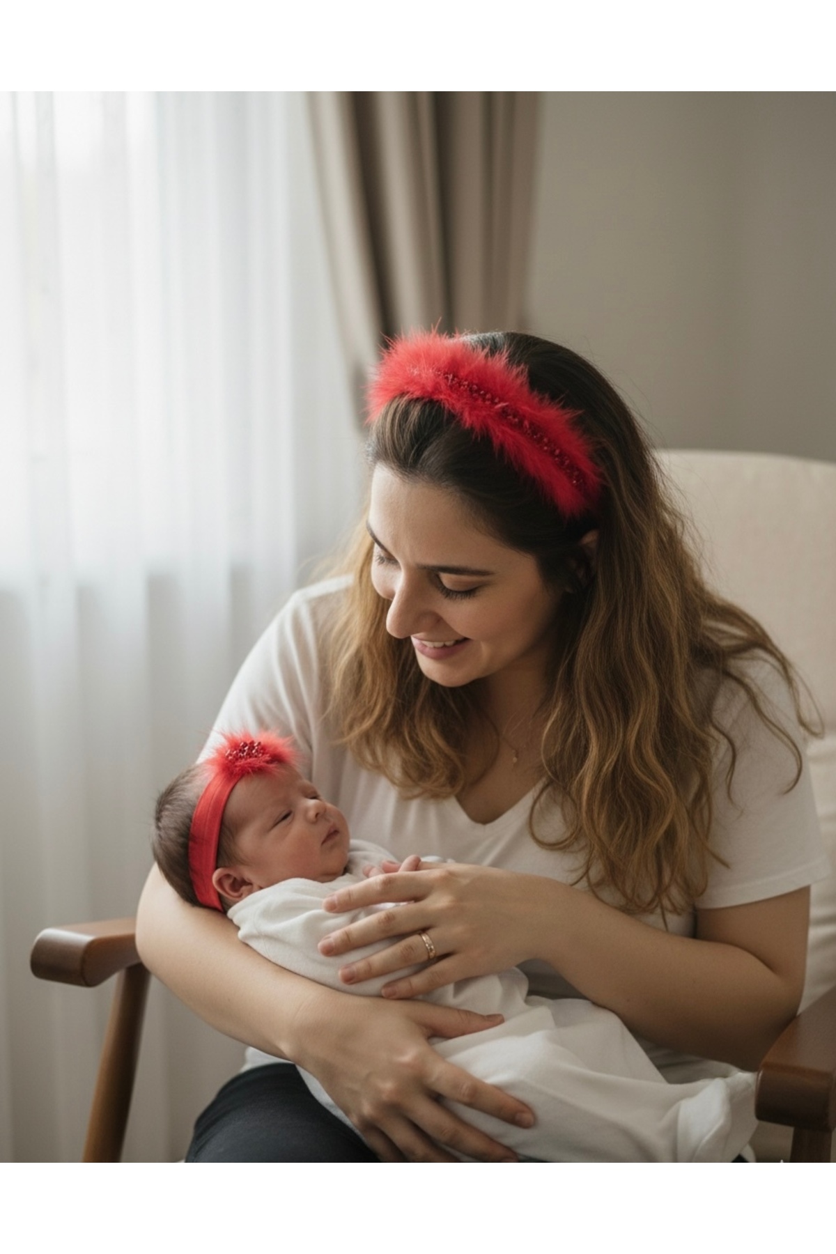 ASİMEL TAÇ & TASARIM Anne Bebek Tacı Lohusa Seti fotoğrafı 2 (önizleme)