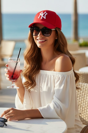 Ritagarcia NY Nakışlı Unisex Şapka - Ayarlanabilir Spor Cap