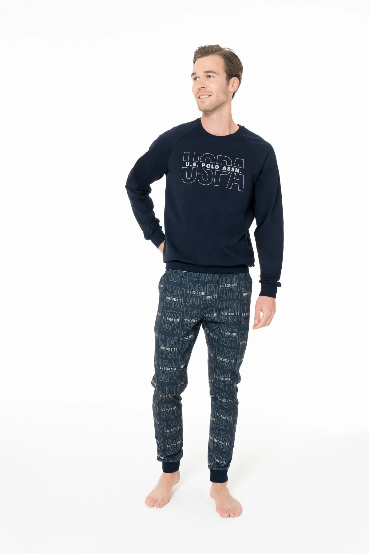 یو اس پولو 18968 ERKEKEV CLOTHING 26K-NAVY-L