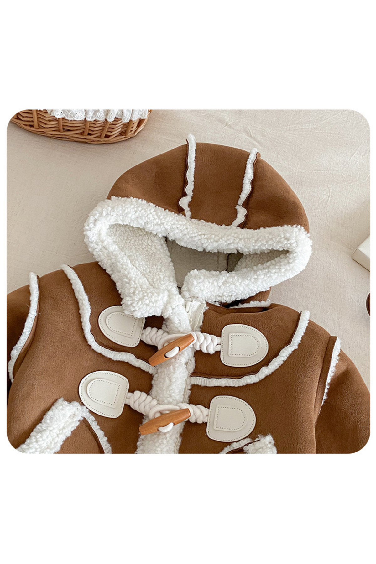 melisam.msg Bebek Kış Kapşonlu Ceket fotoğrafı 3 (önizleme)