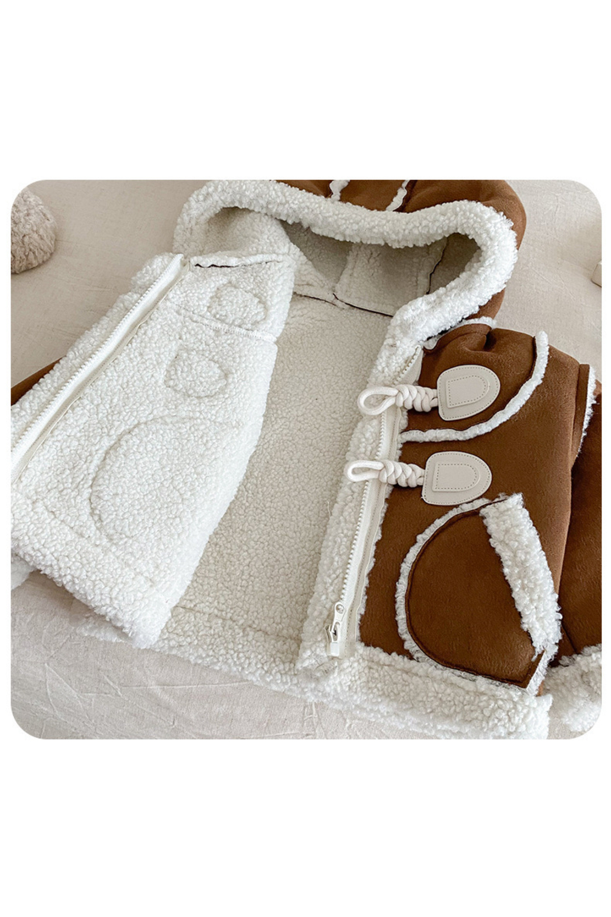 melisam.msg Bebek Kış Kapşonlu Ceket fotoğrafı 2 (önizleme)