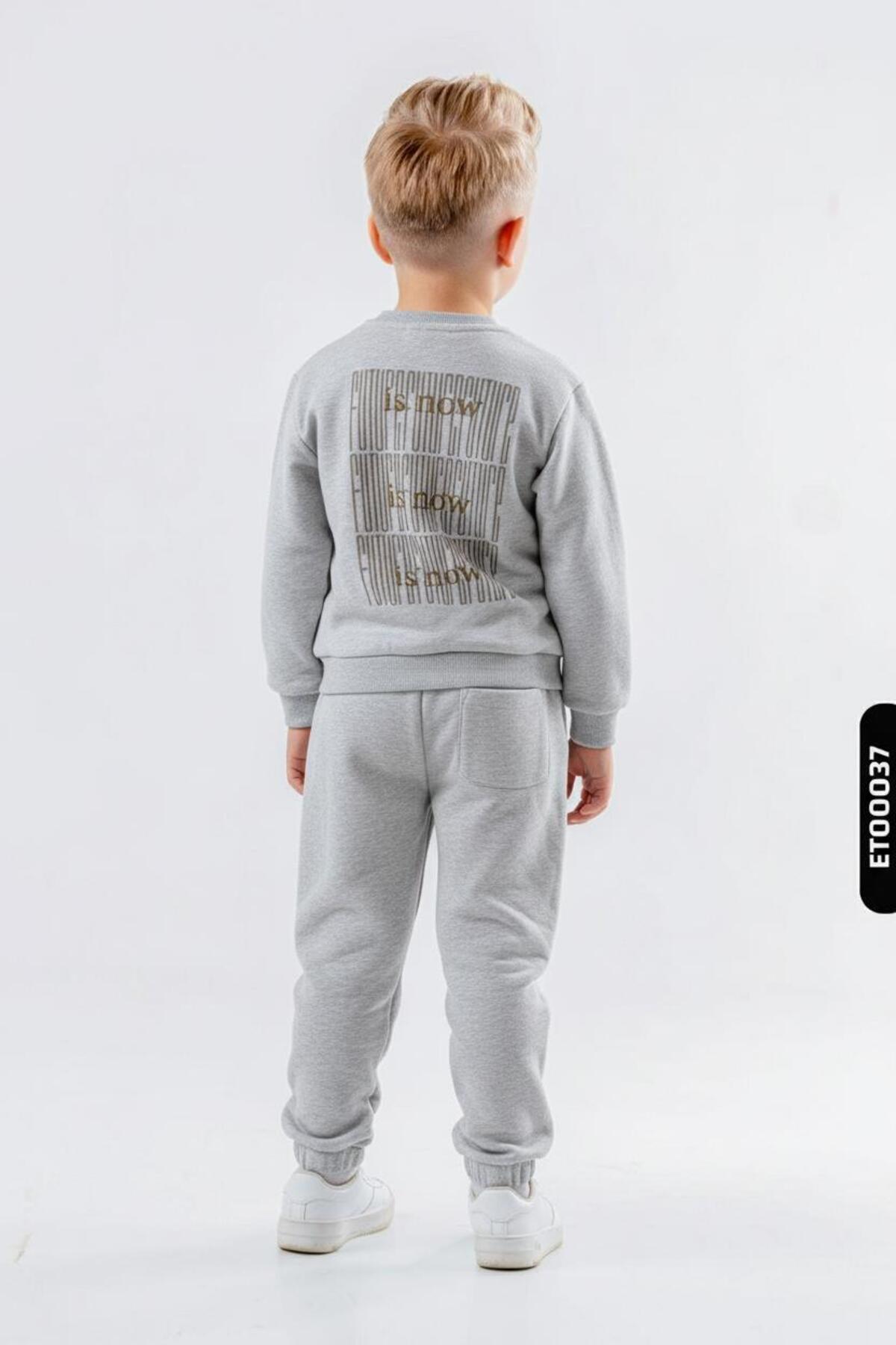 XO Kids Erkek Çocuk Eşofman Takım 4-8 Yaş 29501 fotoğrafı 2 (önizleme)