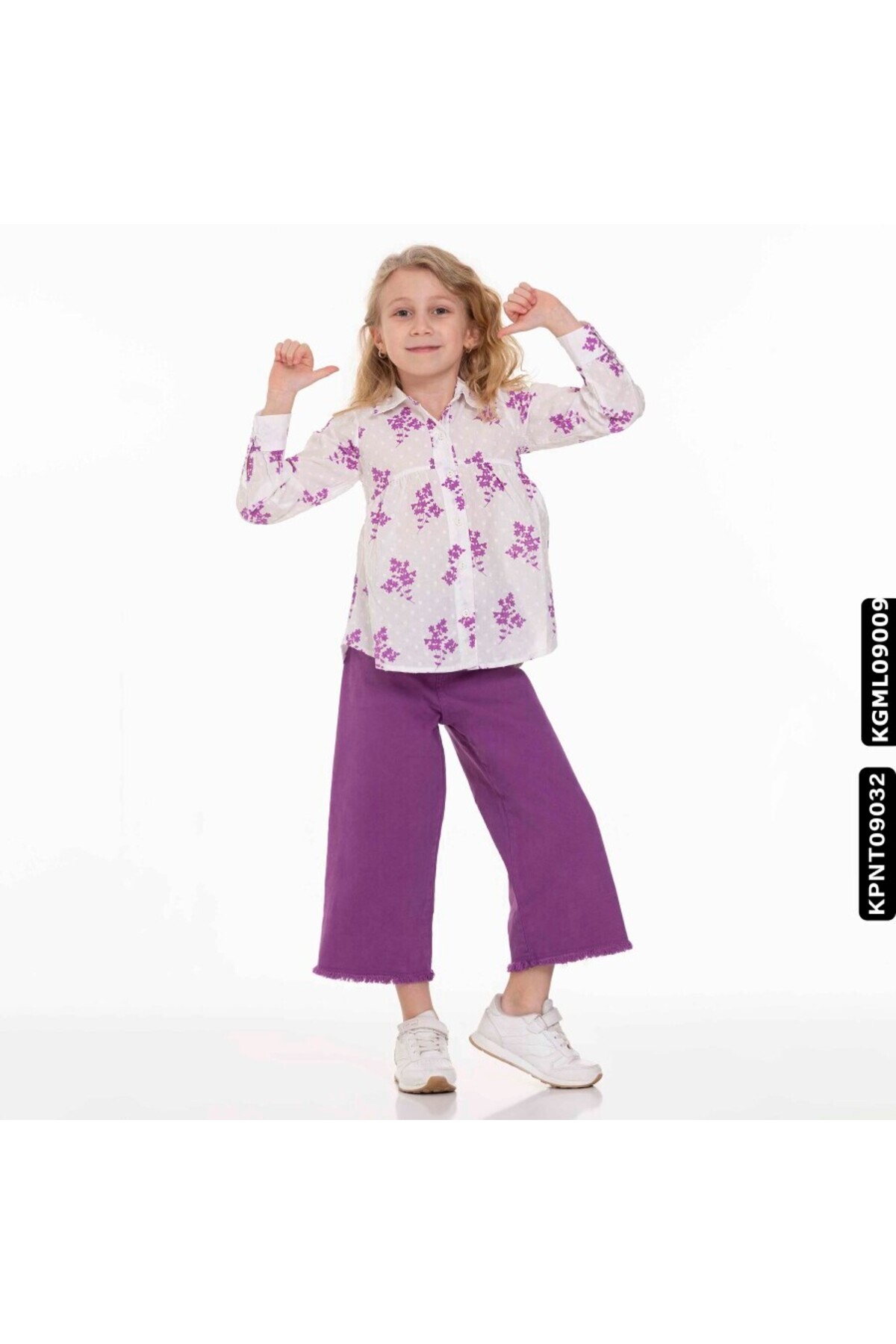 XO Kids Kız Gömlek 5-14 Yaş 812 Kgml09009 fotoğrafı 3 (önizleme)