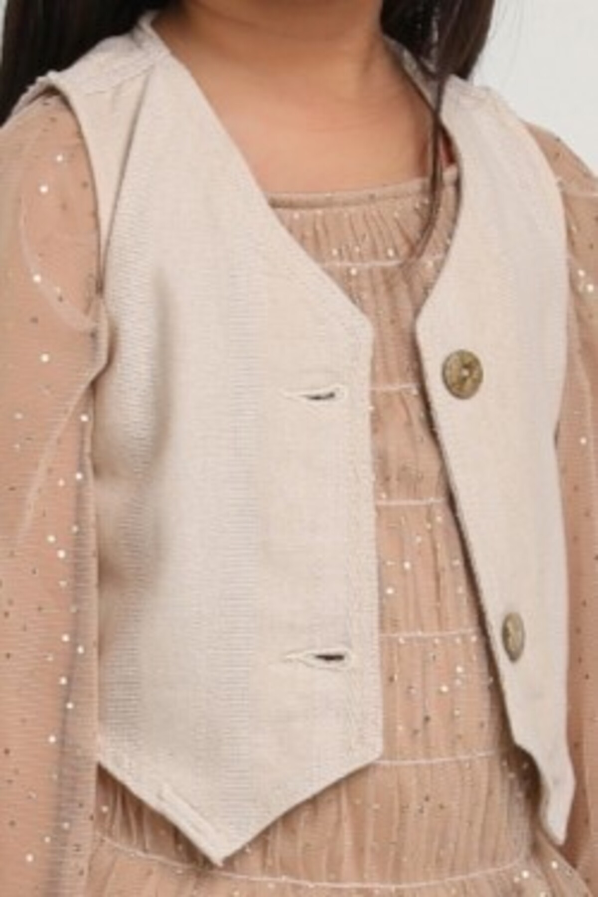 xo kids moda Kız Çocuk Yelek 1-4 Yaş 2536 fotoğrafı 4 (önizleme)