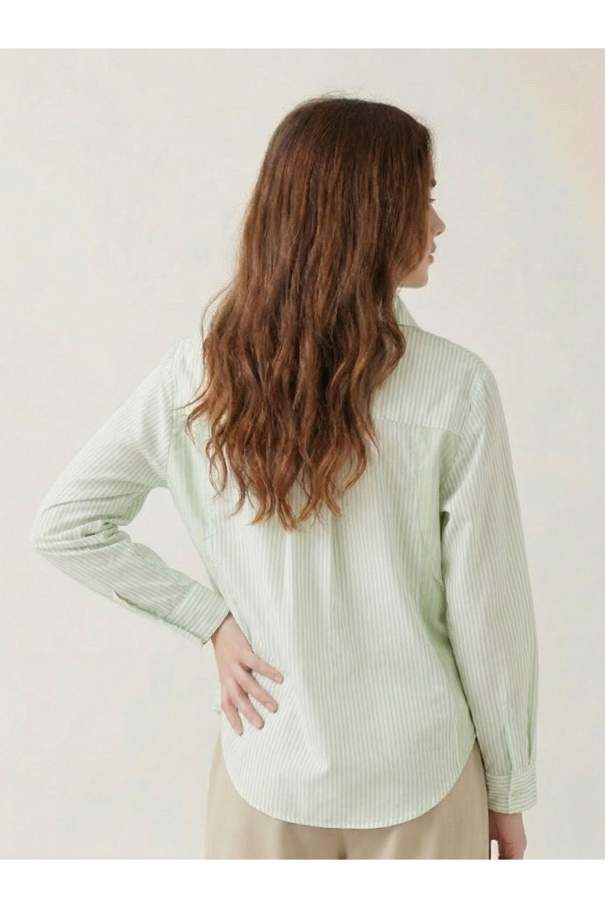 xo kids moda Kız Çocuk Gömlek 4-8 Yaş 38559 fotoğrafı 2 (önizleme)