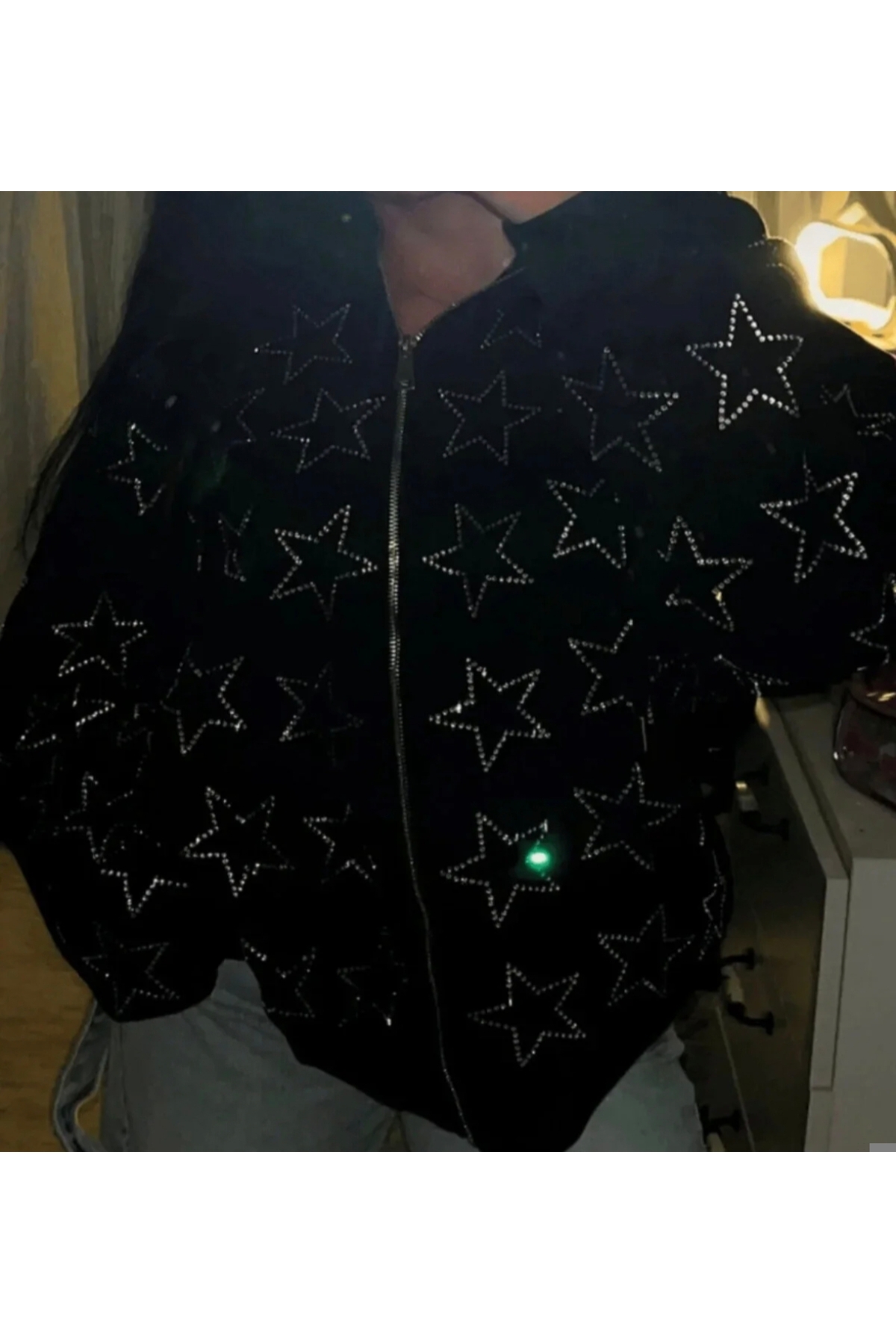 MOJO  Yıldız Taş Detaylı Sweatshirt - Görsel 9