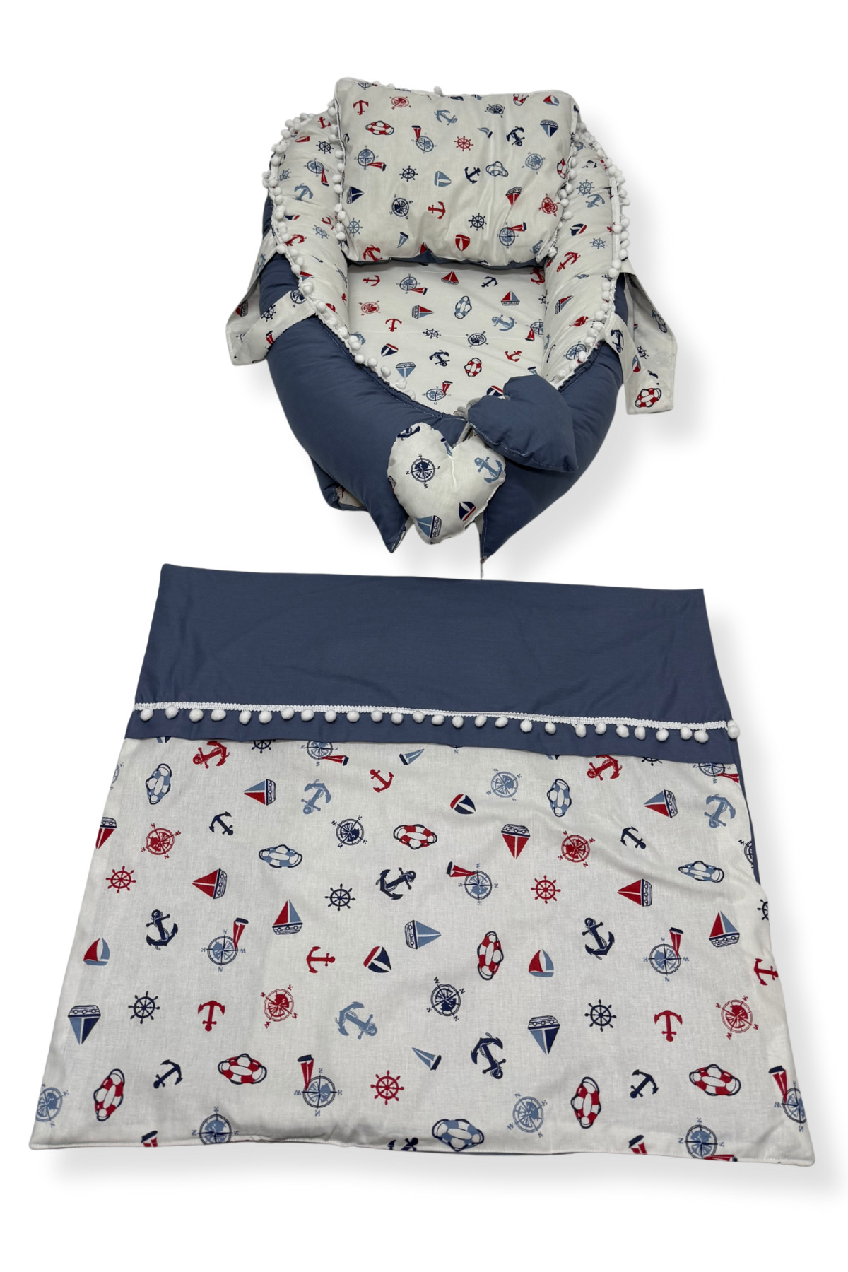 Happy Baby Dikiş Atölyesi 10’lu Babynest Puset Örtüsü Alt Açma Emzirme Yastığı Emzirme Önlüğü Ana Kucağı fotoğrafı 3 (önizleme)